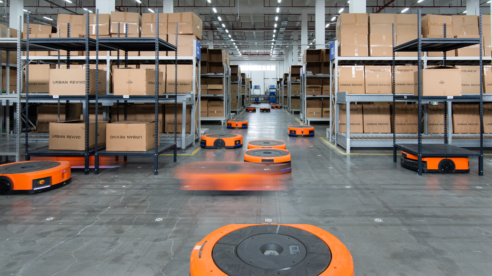 Quicktron X URBAN REVIVO| Quicktron Robotics - We Move The Future