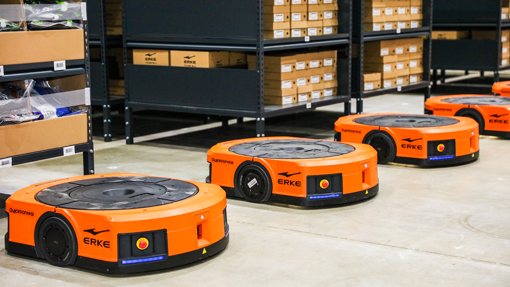 Quicktron X Erke| Quicktron Robotics - We Move The Future