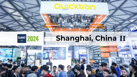 Super A, Super Fast, Super Storage Highlights from Quicktron’s booth at CeMAT 2024