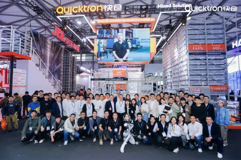 At Our Booth — Showcasing the Future of Warehousing with QuickMix at CeMAT ASIA 2025!