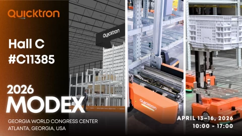 Quicktron to Showcase QuickMix Unified Automation at MODEX 2026